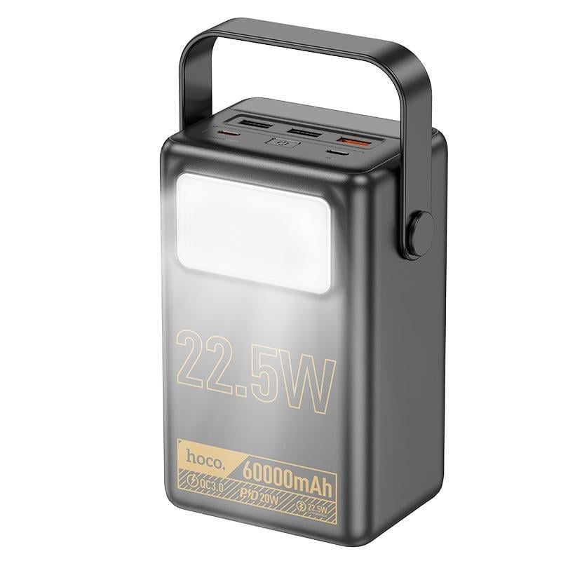 Повербанк Hoco J110 60000 mAh QC 22,5W Black (13827473) Повербанк Hoco J110 60000 mAh QC 22,5W Black (13827473)