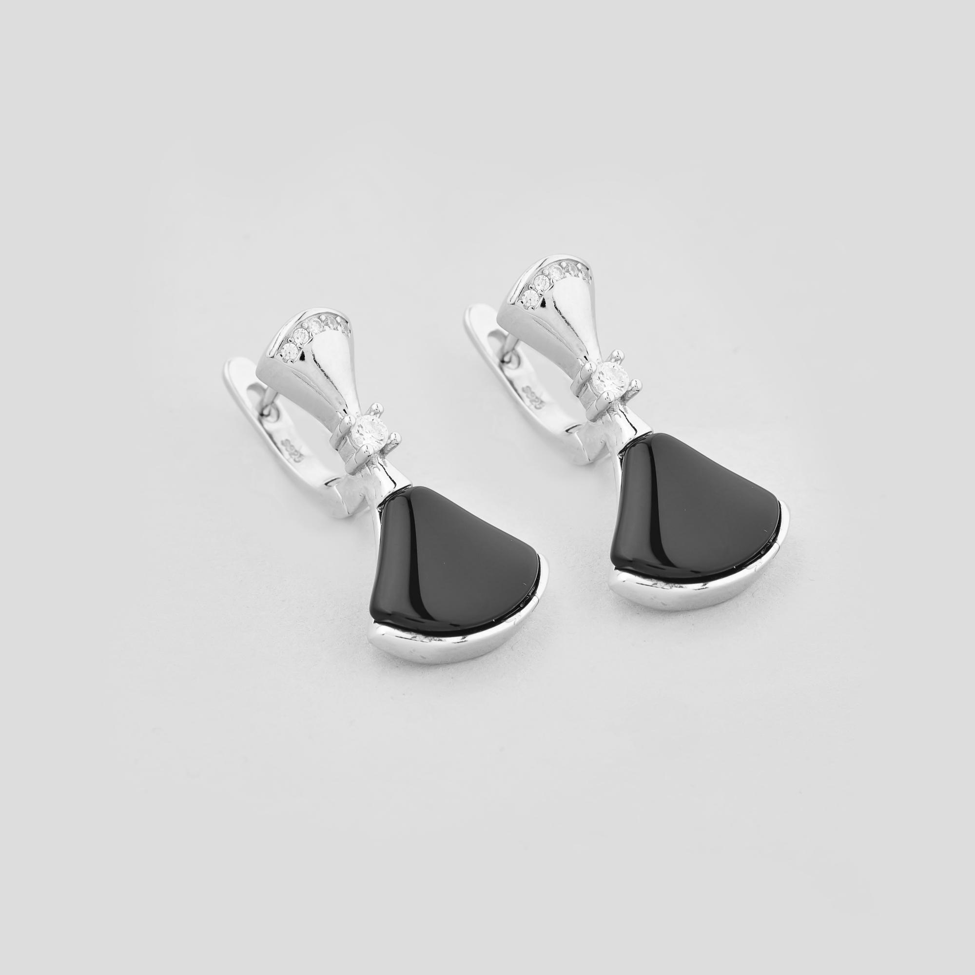 Серебряные серьги Minimal Поиск веры (17214) Серебряные серьги Minimal Поиск веры (17214)