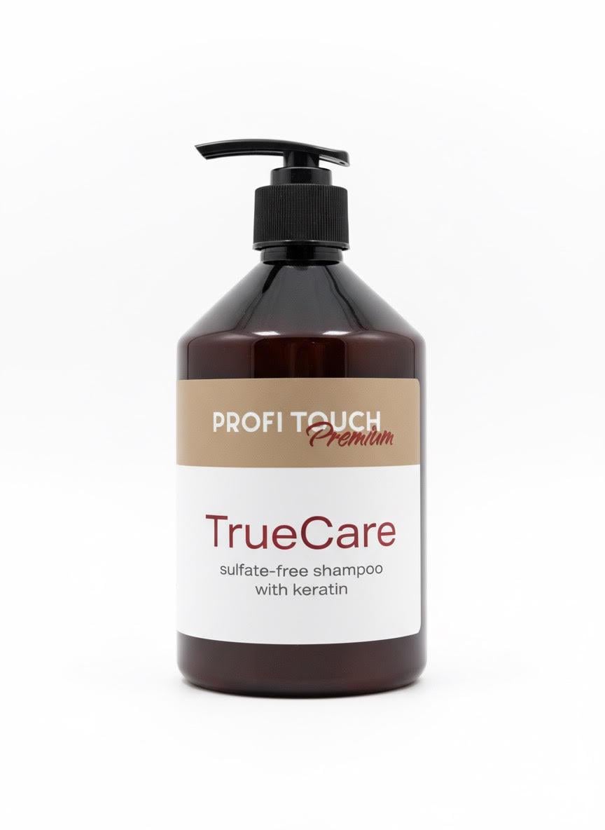 Шампунь безсульфатный с кератином Profi Touch Premium True Care 500 мл (950018)