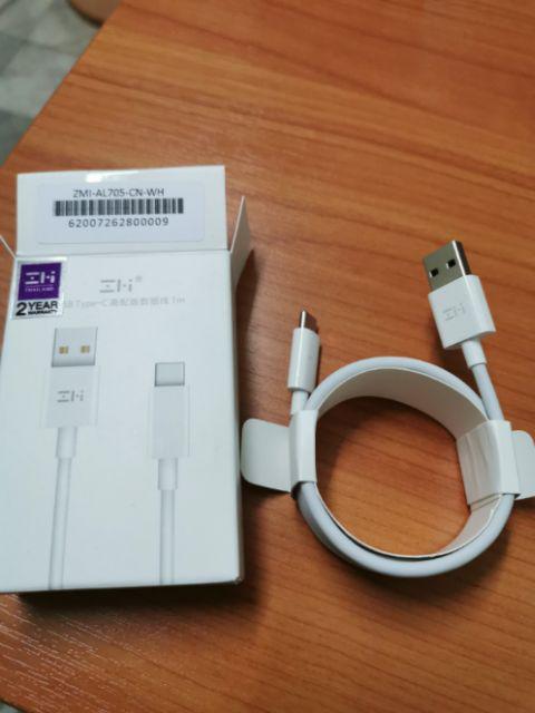 Кабель ZMI USB-Type-C/5 A 1 м Білий (AL705) - фото 4 Кабель ZMI USB-Type-C/5 A 1 м Білий (AL705) - фото 4