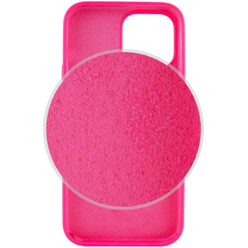 Протиударний Чохол Silicone Case Full Protective (AA) для Apple iPhone 14 (6.1") Barbie Pink - фото 3