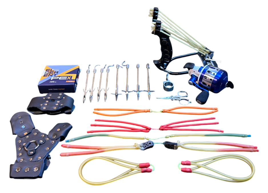 Комплект рогатка для риболовлі №3 SFU металева Black (sfu-nab-0003)