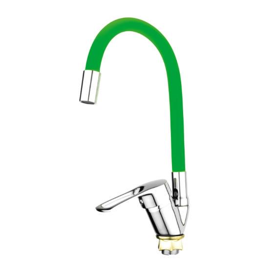 Смеситель для кухни MIXXUS FANY 011 Nut Refl Green (MI6292)