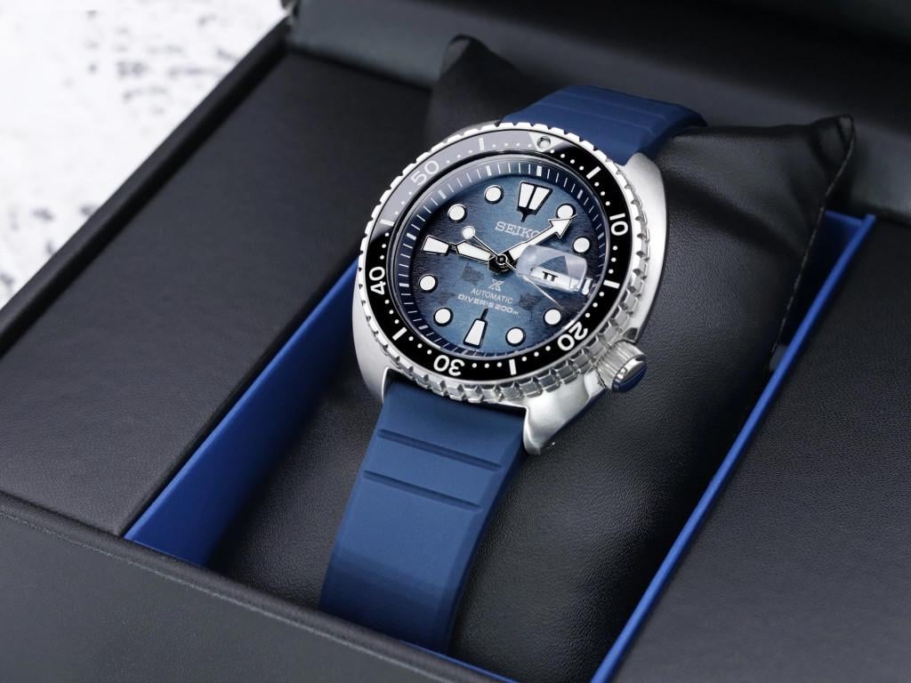 Наручные часы мужские Seiko SRPF77J1 Prospex Turtle (1444762730) - фото 5 Наручные часы мужские Seiko SRPF77J1 Prospex Turtle (1444762730) - фото 5