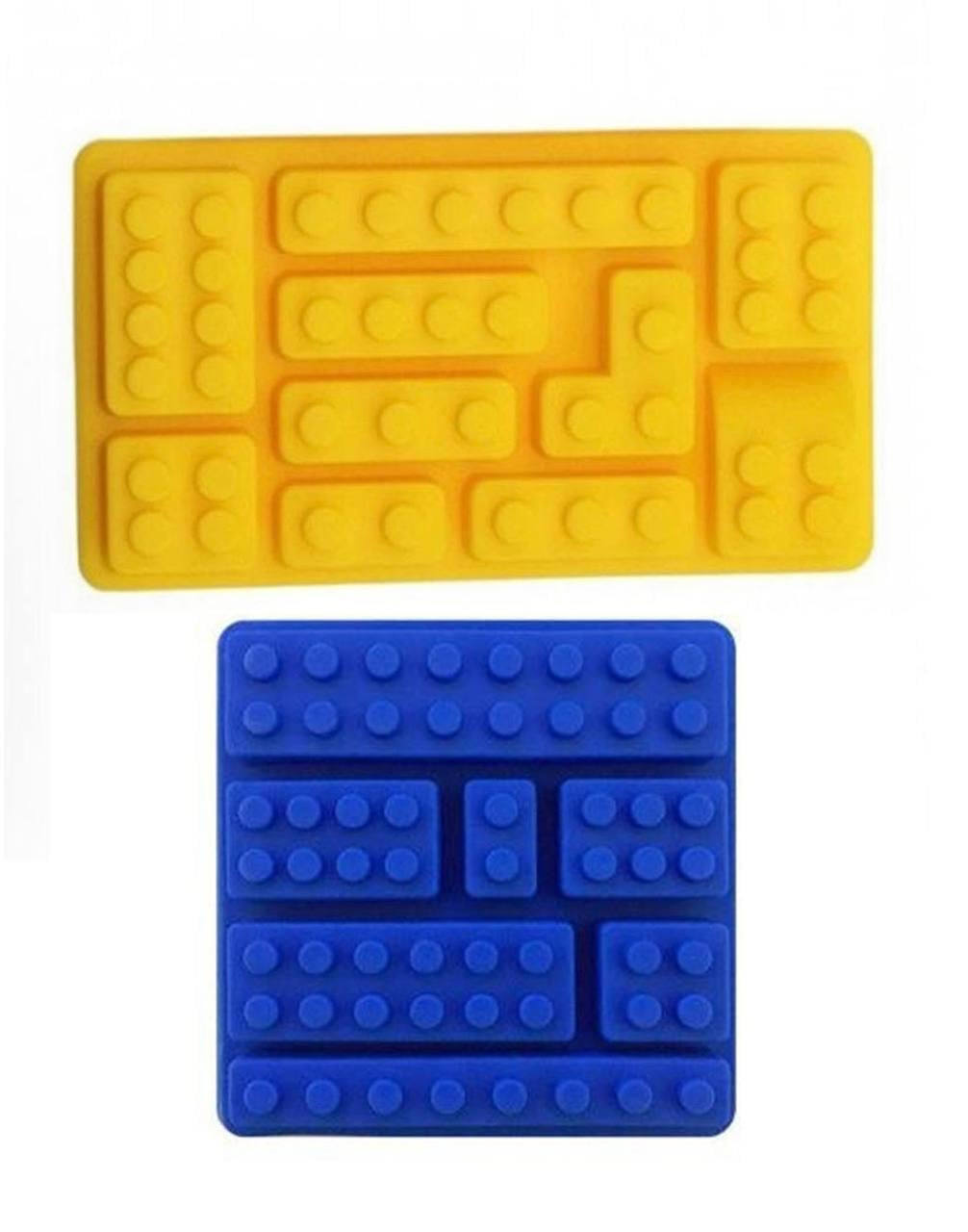 Набор форм для выпечки силиконовых термостойких Лего 2 шт. 15,5х8 см/12х12 см (4816a8be) Набор форм для выпечки силиконовых термостойких Лего 2 шт. 15,5х8 см/12х12 см (4816a8be)