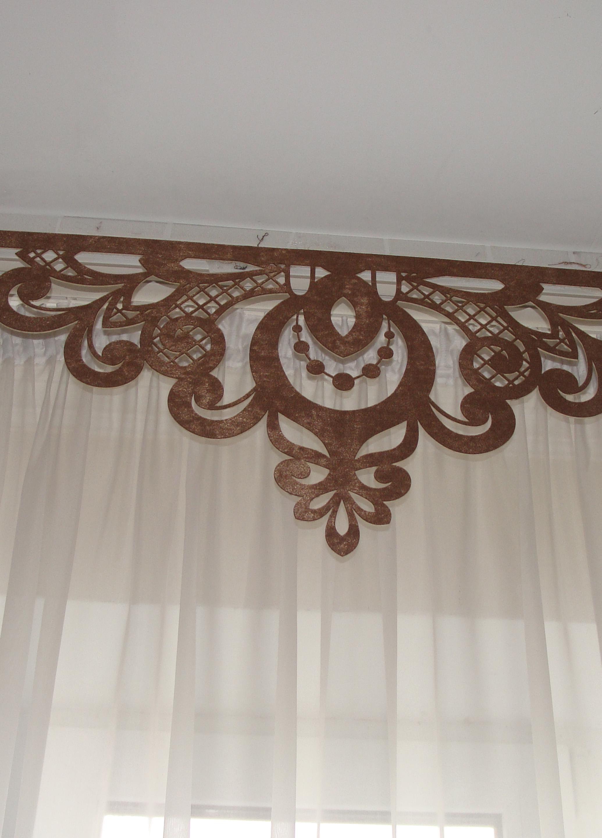 Ламбрекен ажурний Firanka Ажур 2 м Шоколадний (140 2л) - фото 2 Ламбрекен ажурний Firanka Ажур 2 м Шоколадний (140 2л) - фото 2