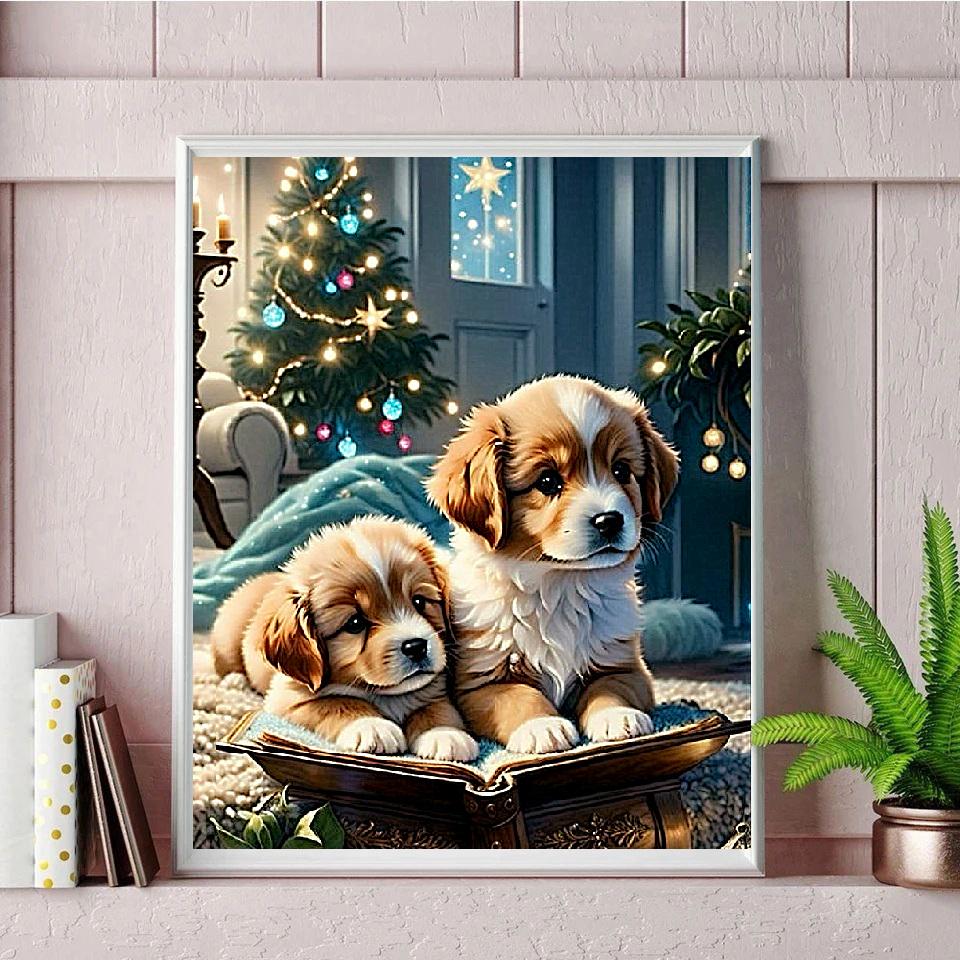 Алмазная мозаика АлМазка Пушистые друзья голограммные квадратные алмазы на подрамнике 40х50 см (АлМ-202) - фото 3 Алмазная мозаика АлМазка Пушистые друзья голограммные квадратные алмазы на подрамнике 40х50 см (АлМ-202) - фото 3