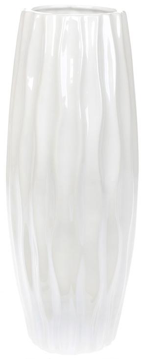 Ваза керамическая Eineki 30 см Жемчужный белый (BD-795-422)