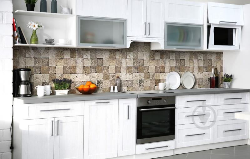 Скинали на кухню Zatarga «Графитовые стержни» 600х3000 мм виниловая 3Д наклейка кухонный фартук самоклеящаяся