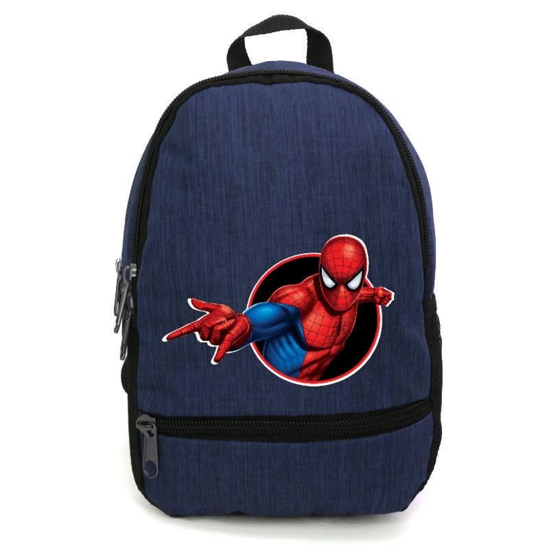 Школьный рюкзак подростковый Cappuccino Toys с принтом Spiderman-007 12,5 л Синий (1558626684)