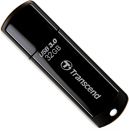 Флеш USB Transcend JetFlash 700 32 GB USB 3.0 Black