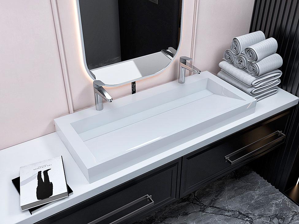 Умивальник накладний Status Boho 120 White (635) - фото 5