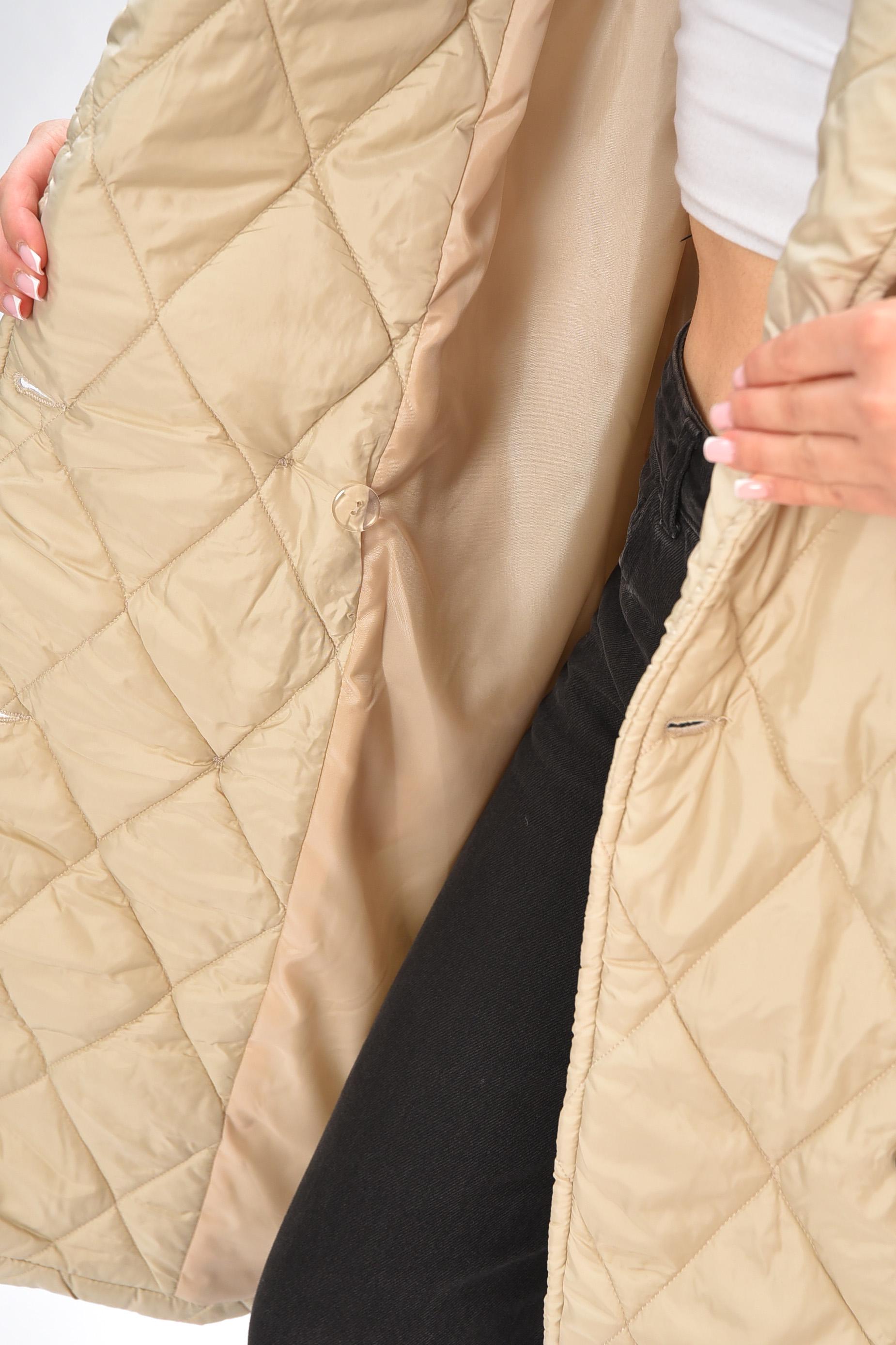 Куртка жіноча демісезонна XL Бежевий (205009) - фото 4