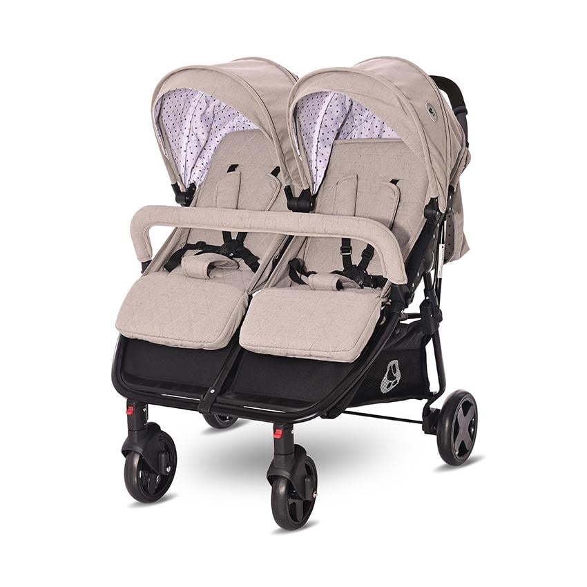 Коляска для двійні та сумка Lorelli Duo String Dots (10021542115)