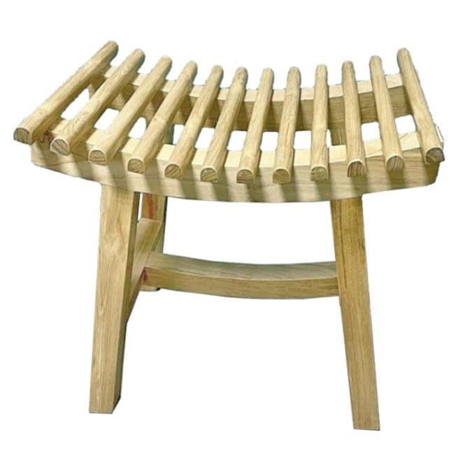 Табурет для ванной из дерева Таперси Бланже (ТВН-008201)