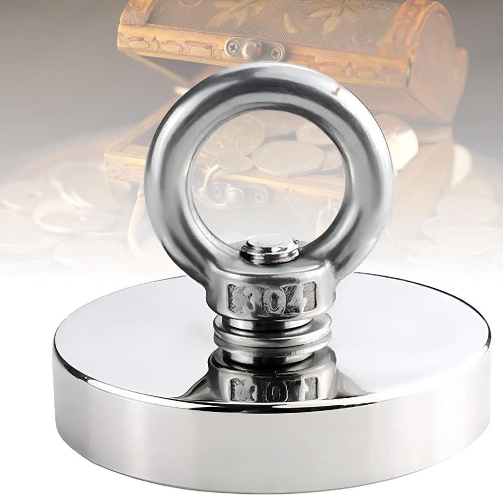 Неодимовый магнит с поисковым кольцом 60 мм до140 кг - фото 4 Неодимовый магнит с поисковым кольцом 60 мм до140 кг - фото 4