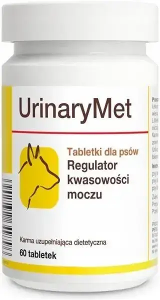 Пігулки Dolfos UrinaryMet регулятор кислотності сечі у собак 60 табл. (1576) - фото 1