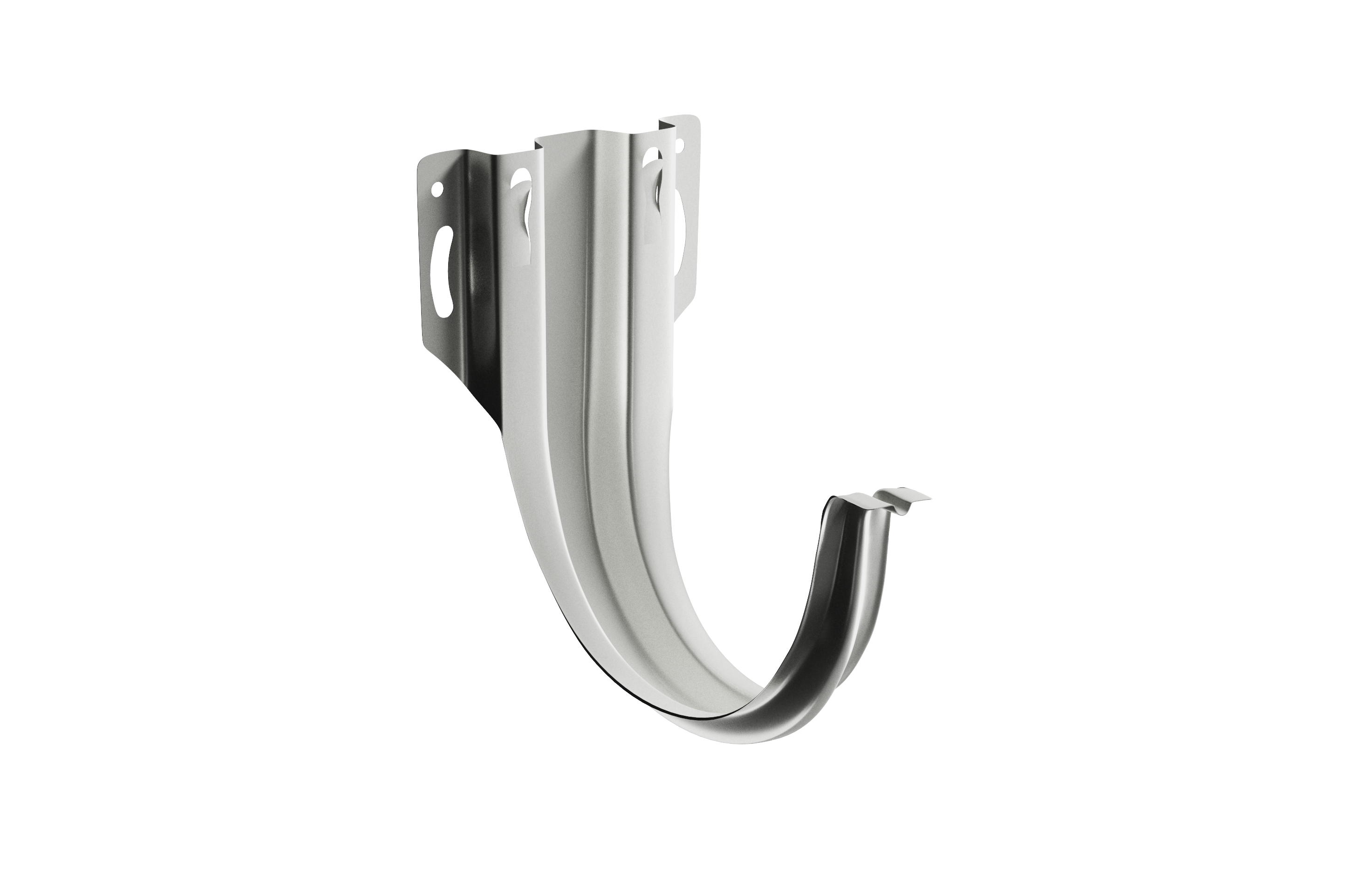 Держатель желоба Forostina 128 мм RAL 9010 Белый (vo-24927/23)