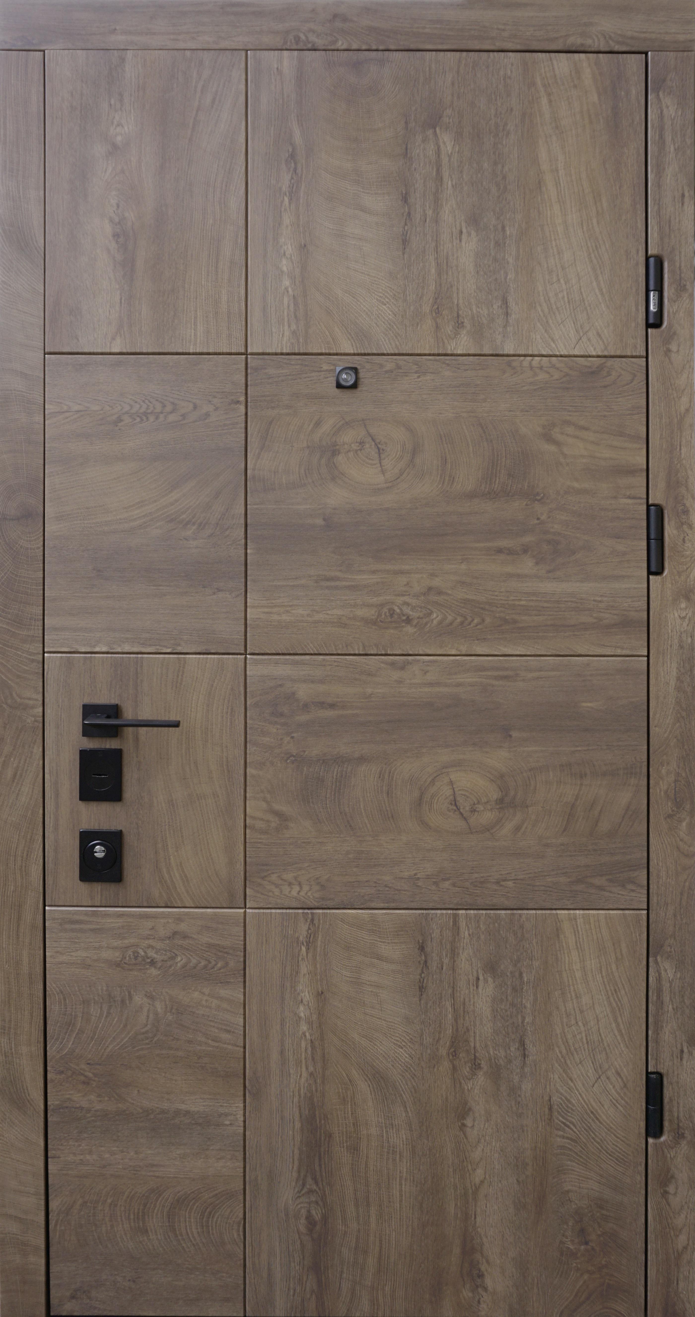 Вхідні двері Straj Terra Z Спил дерева 850/950х2040х95 мм Л/П Коньячний Вхідні двері Straj Terra Z Спил дерева 850/950х2040х95 мм Л/П Коньячний