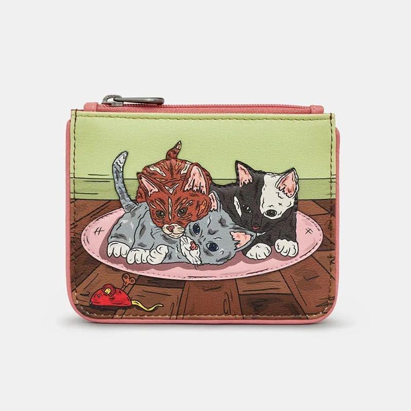 Кошелек-кардхолдер женский Yoshi Y1723 Playtime Kittens (Y1723 23 KITTENS)