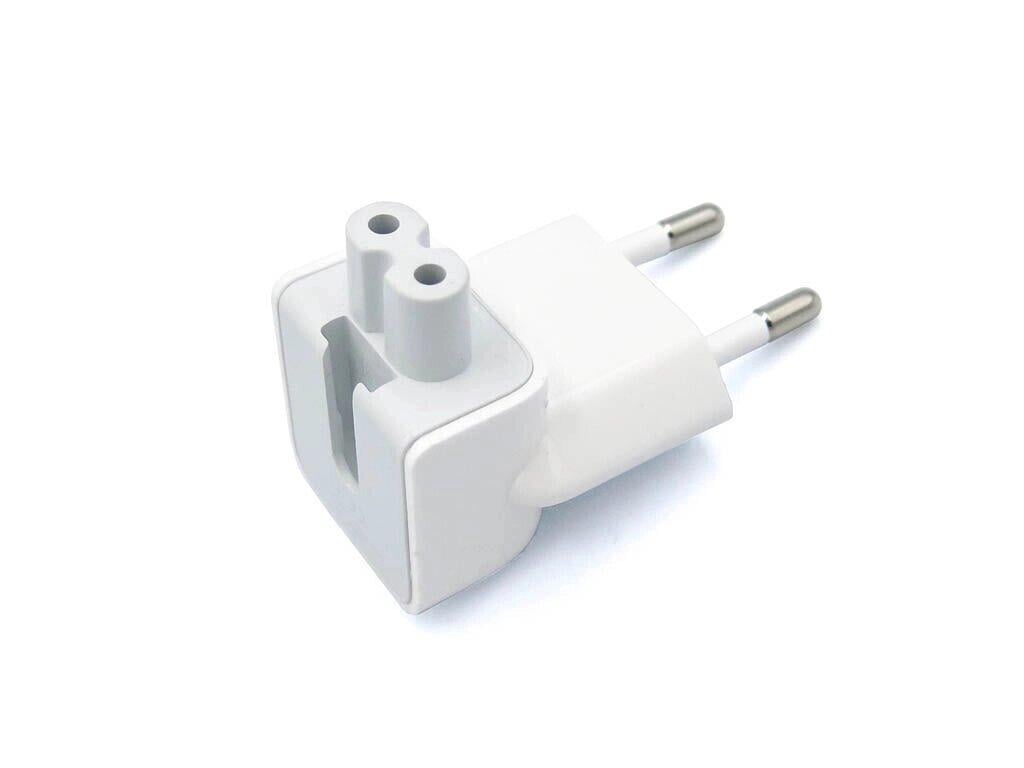 Вилка для блоку живлення Apple Macbook/iPad/Magsafe/Magsafe2 під євро розетку 220V (60661) - фото 3