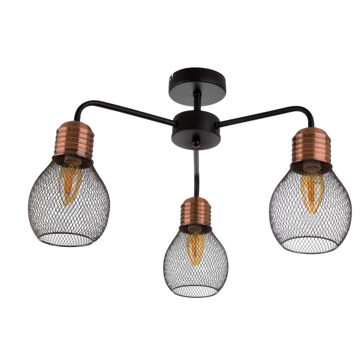 Люстра Brille BL-973C/3 E14 BK/AC (24-394)