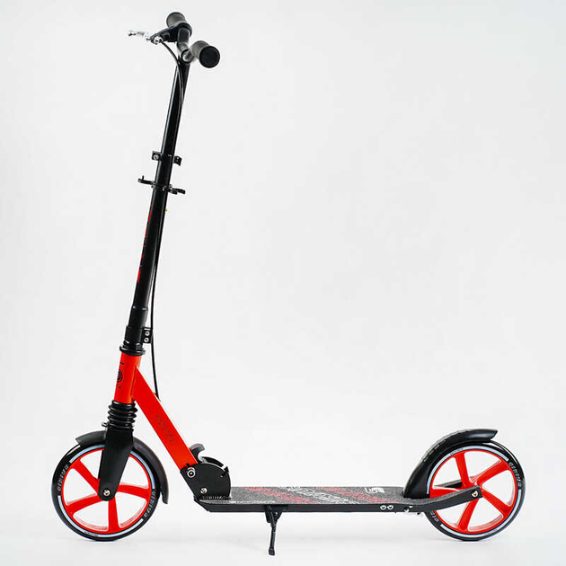 Самокат двухколесный Skyper S-16312/4 Sirius один амортизатор/ручной тормоз/колеса PU 200 мм (25281473)