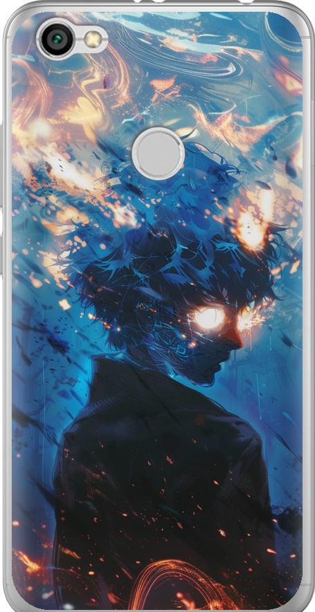 Чехол на Xiaomi Redmi Note 5A Prime Сатору Годжо (6129t-1063-42517)