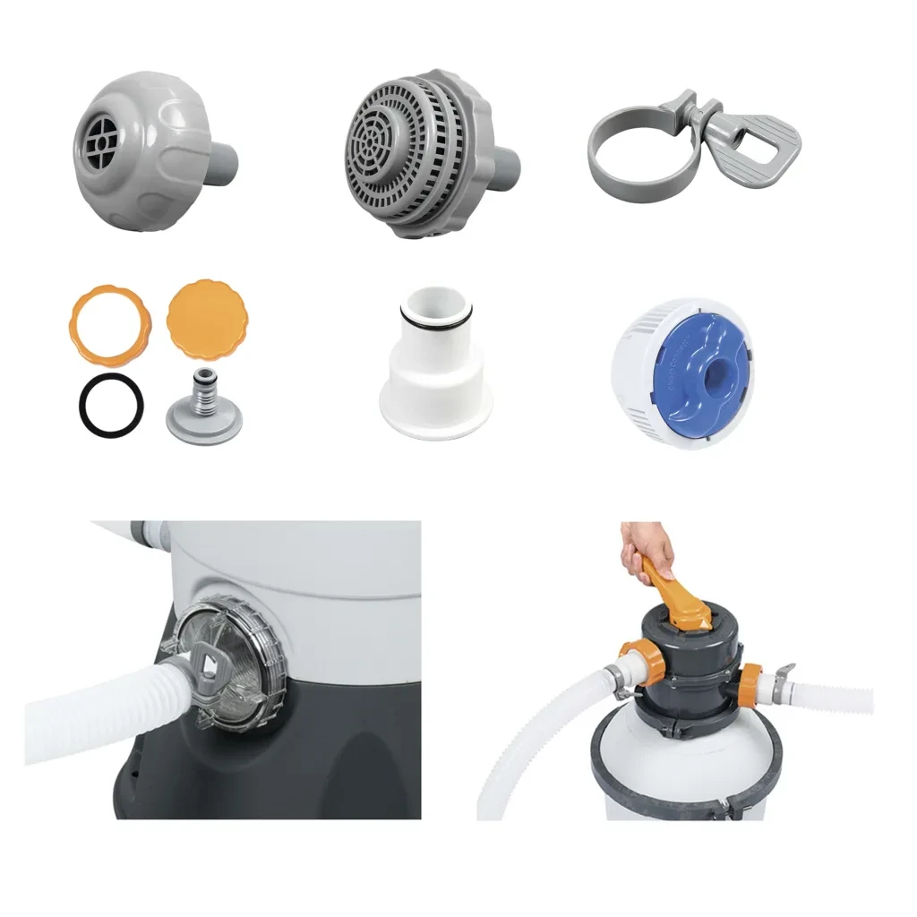 Фильтр-насос для бассейнов Bestway ChemConnect 58497 230 Вт 5678 л/ч с 6-ходовым таймером для бассейнов до 39300 л - фото 6 Фильтр-насос для бассейнов Bestway ChemConnect 58497 230 Вт 5678 л/ч с 6-ходовым таймером для бассейнов до 39300 л - фото 6