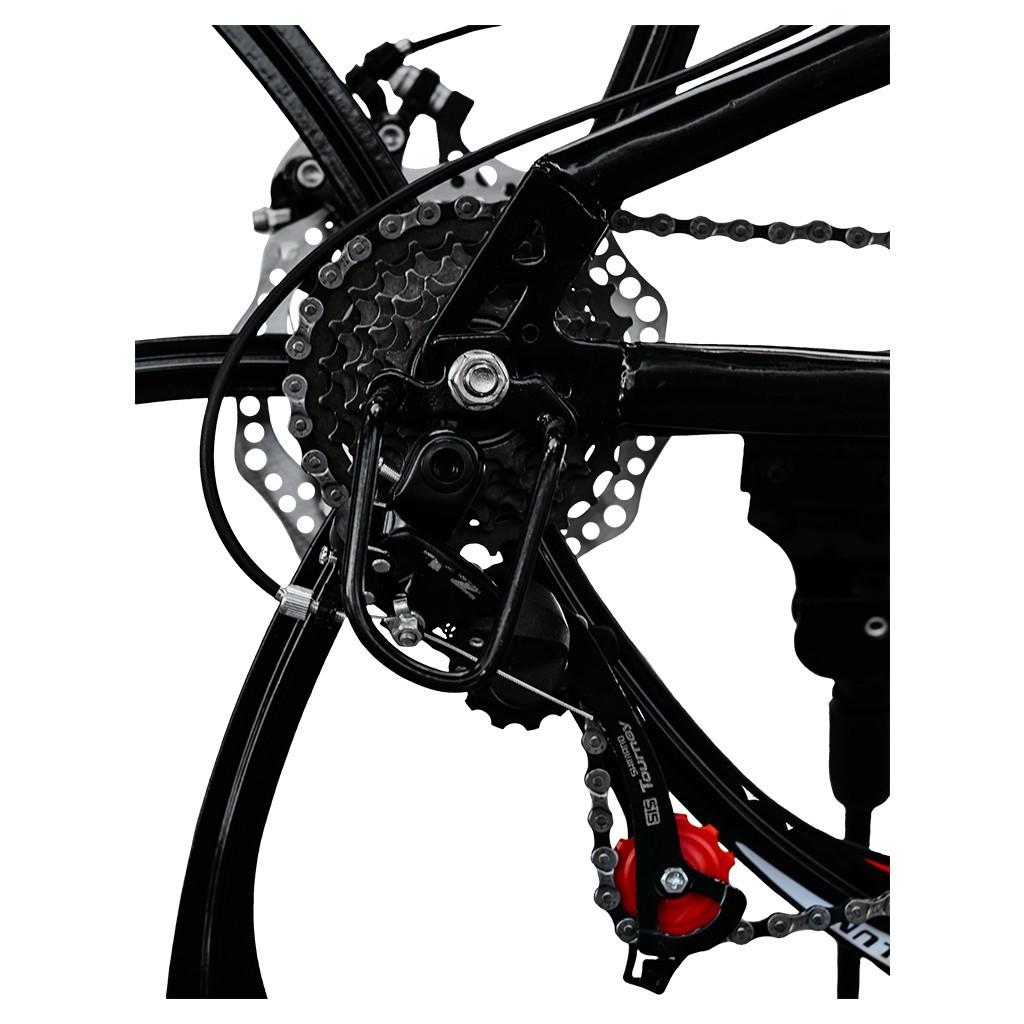 Велосипед с литыми дисками Kucher "city Style" складной 26" рама 17" Черный (1501210056) - фото 6