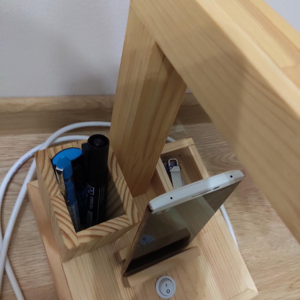 Настольная лампа для школьника деревянная (2089134879) - фото 6 Настольная лампа для школьника деревянная (2089134879) - фото 6