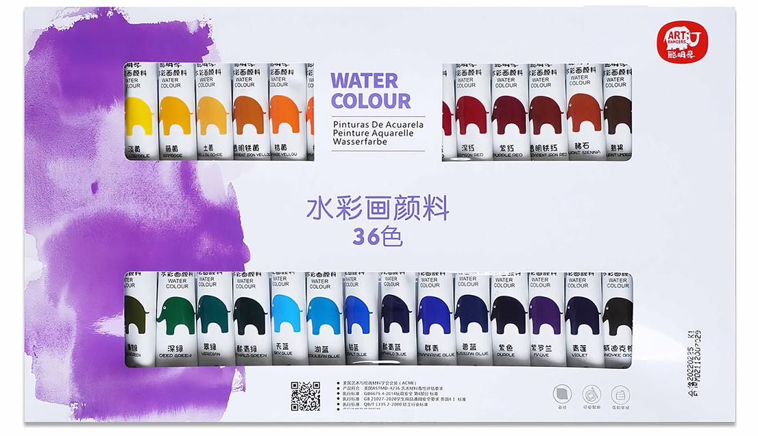 Акварельные краски Art Rangers 36 цветов в тубах по 10 мл (EW3610)