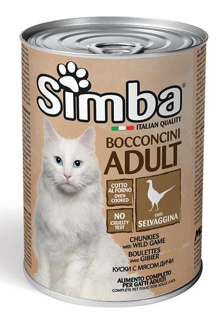 Корм для котов Simba cat Wet Дичь 415 г (800947009539)