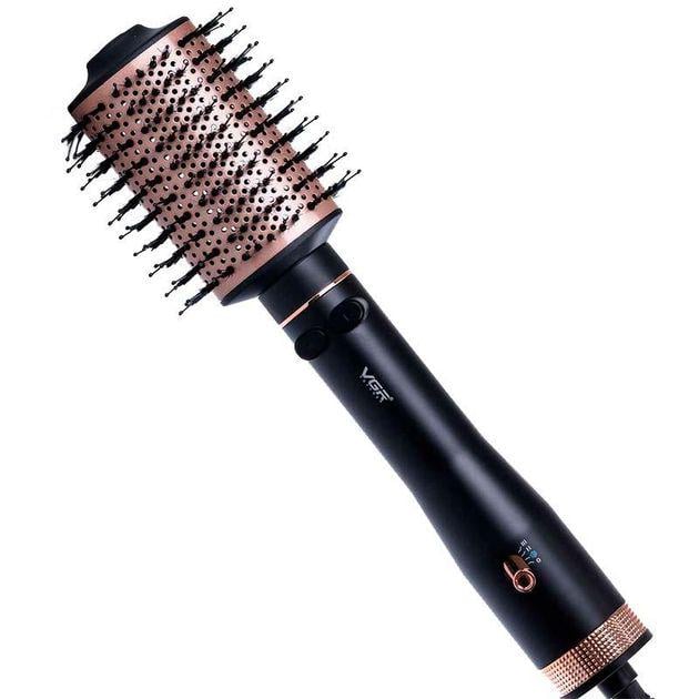 Фен-щітка для укладання волосся VGR V-494 800 Вт Чорний (9728)