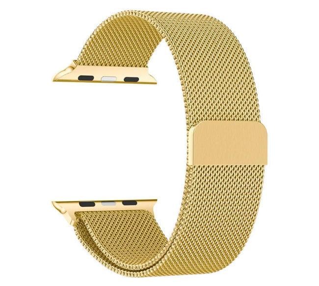 Миланский сетчатый ремешок Primo для Apple Watch 38 мм/40 мм Gold (858123017)