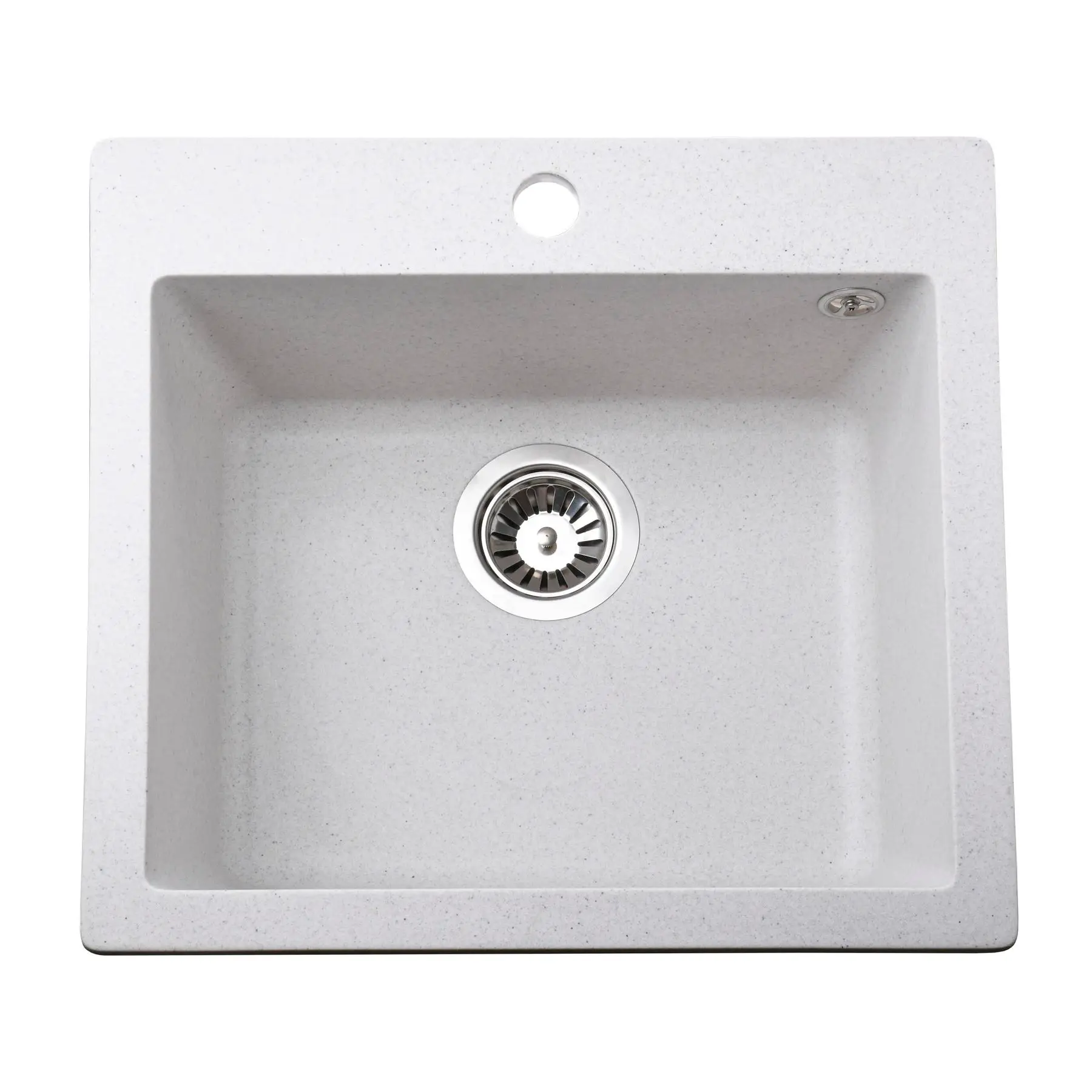 Мойка гранитная Globus Lux AOSTA 490x455 мм Жемчужина (GSR-000023573)