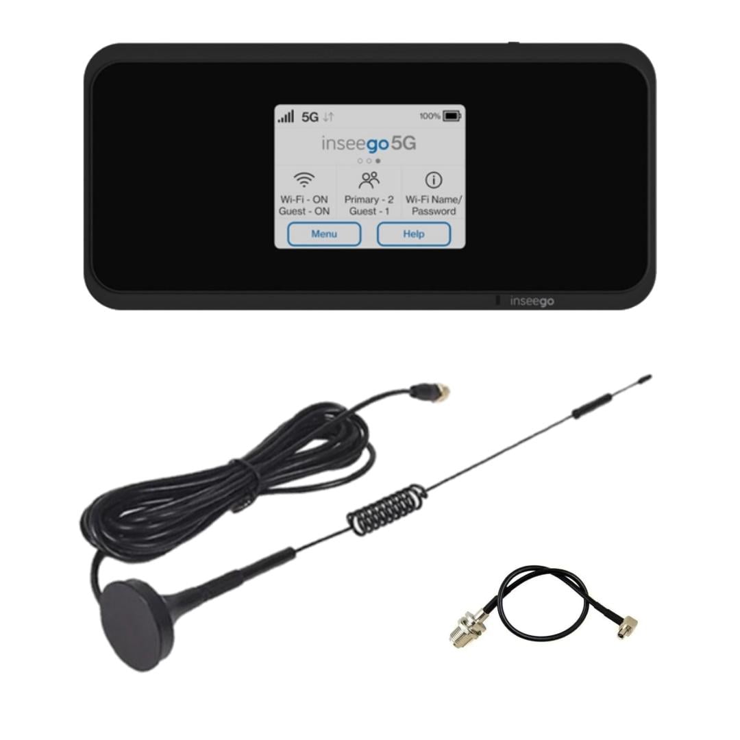 Комплект автомобильный Novatel Inseego M2000 роутер Wi-Fi 4G Box с антенной 7 Дб (22737494)