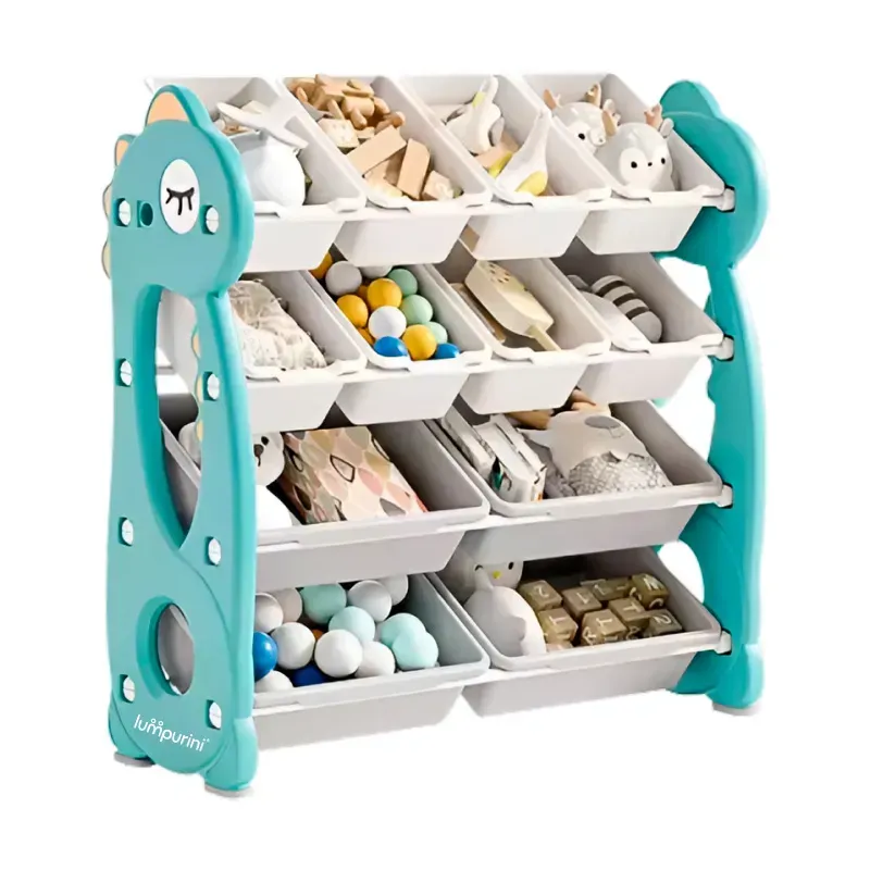 Органайзер для игрушек Lumpurini Dragos L 12 контейнеров-ящиков 4 яруса (KYHG7132)