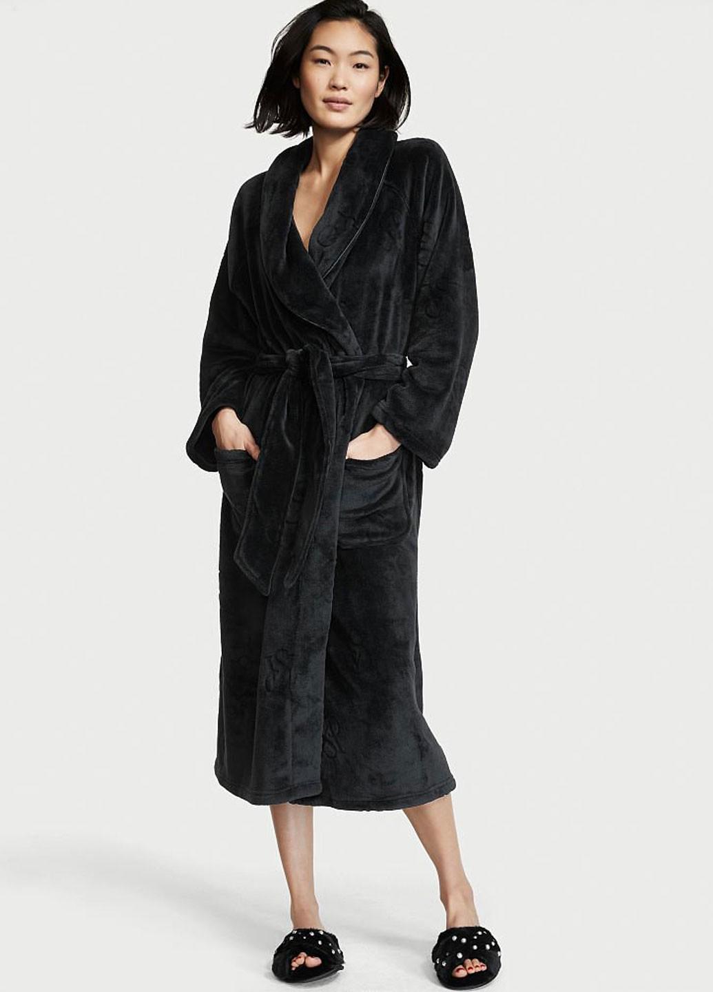 Халат Victoria's Secret XS/S Черный (1560997418QFTXS/S)