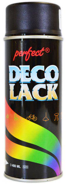 Краска аэрозольная Deco Lack Perfect 400 мл Черный мат (00000007306)