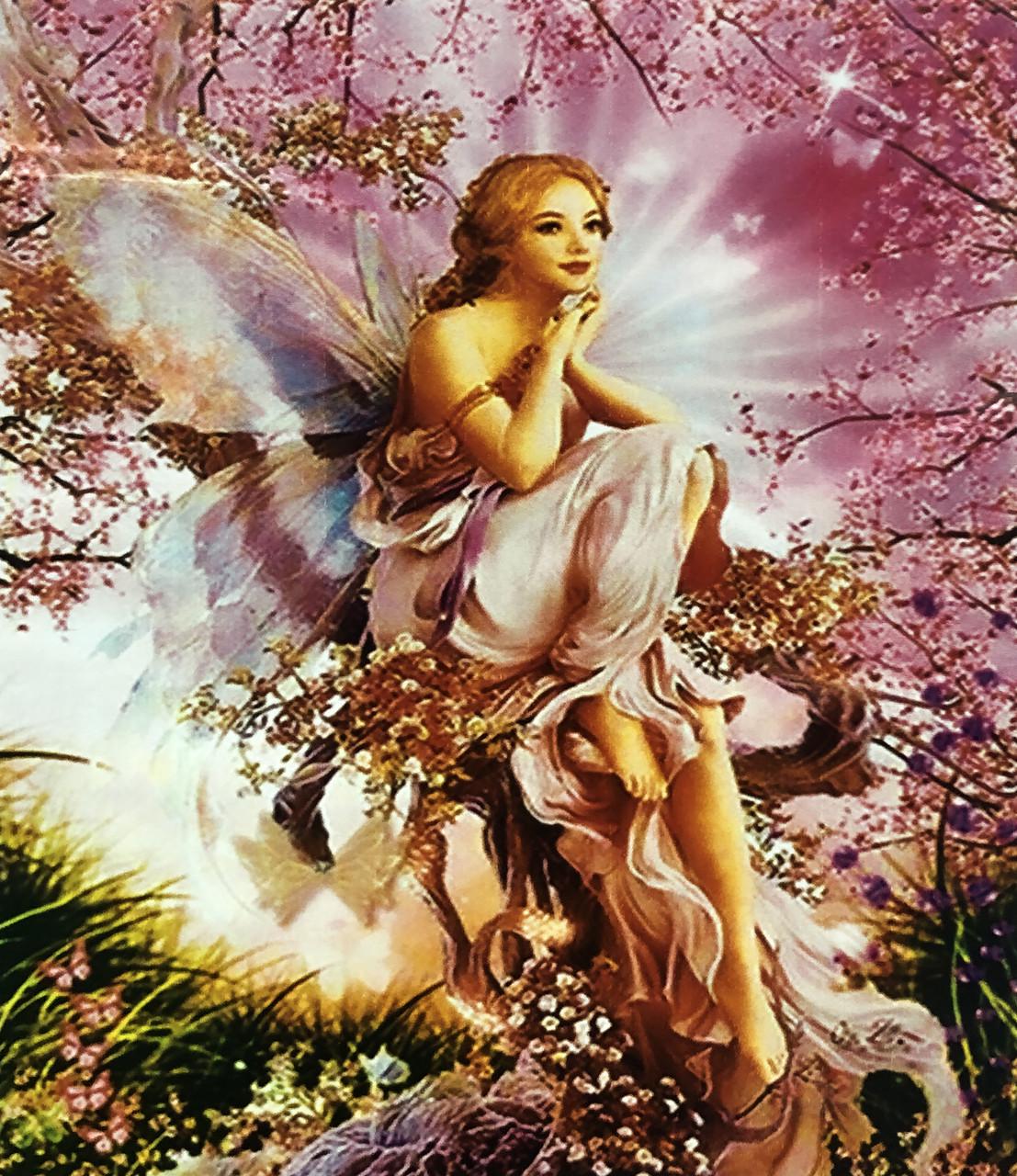 Набор алмазной вышивки на подрамнике Эльфийка 40x50 см (АЛП-642)