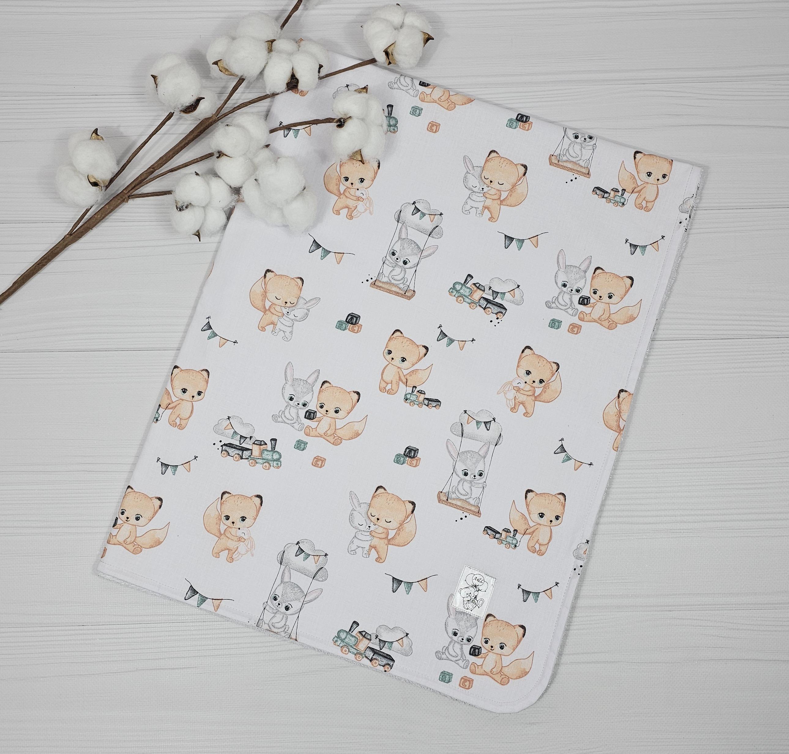 Пеленка детская a.l.babybox Сказочные друзья многоразовая непромокаемая 50х80 см (N 29379190)