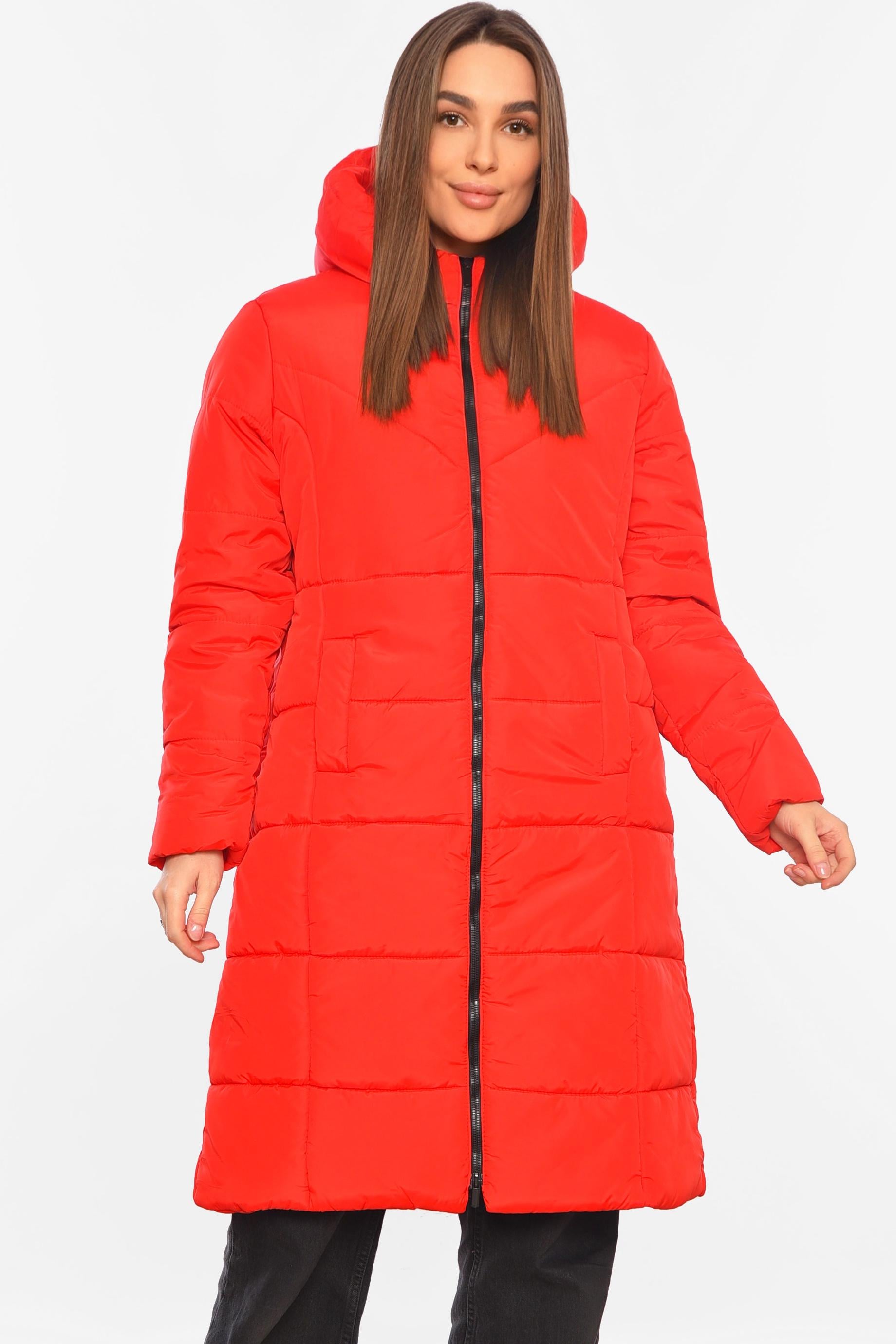 Куртка женская демисезонная 2XL Красный (197791)
