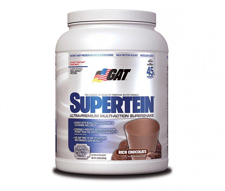 Протеин GAT Supertein 2,2 кг Шоколад (1073V1294) Протеин GAT Supertein 2,2 кг Шоколад (1073V1294)