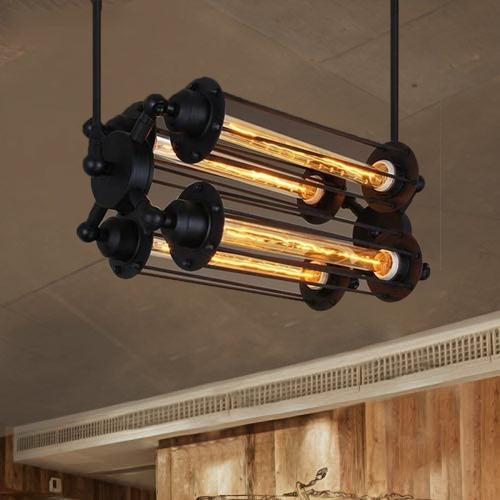 Люстра Long Gage 4p W47 Black (033098)