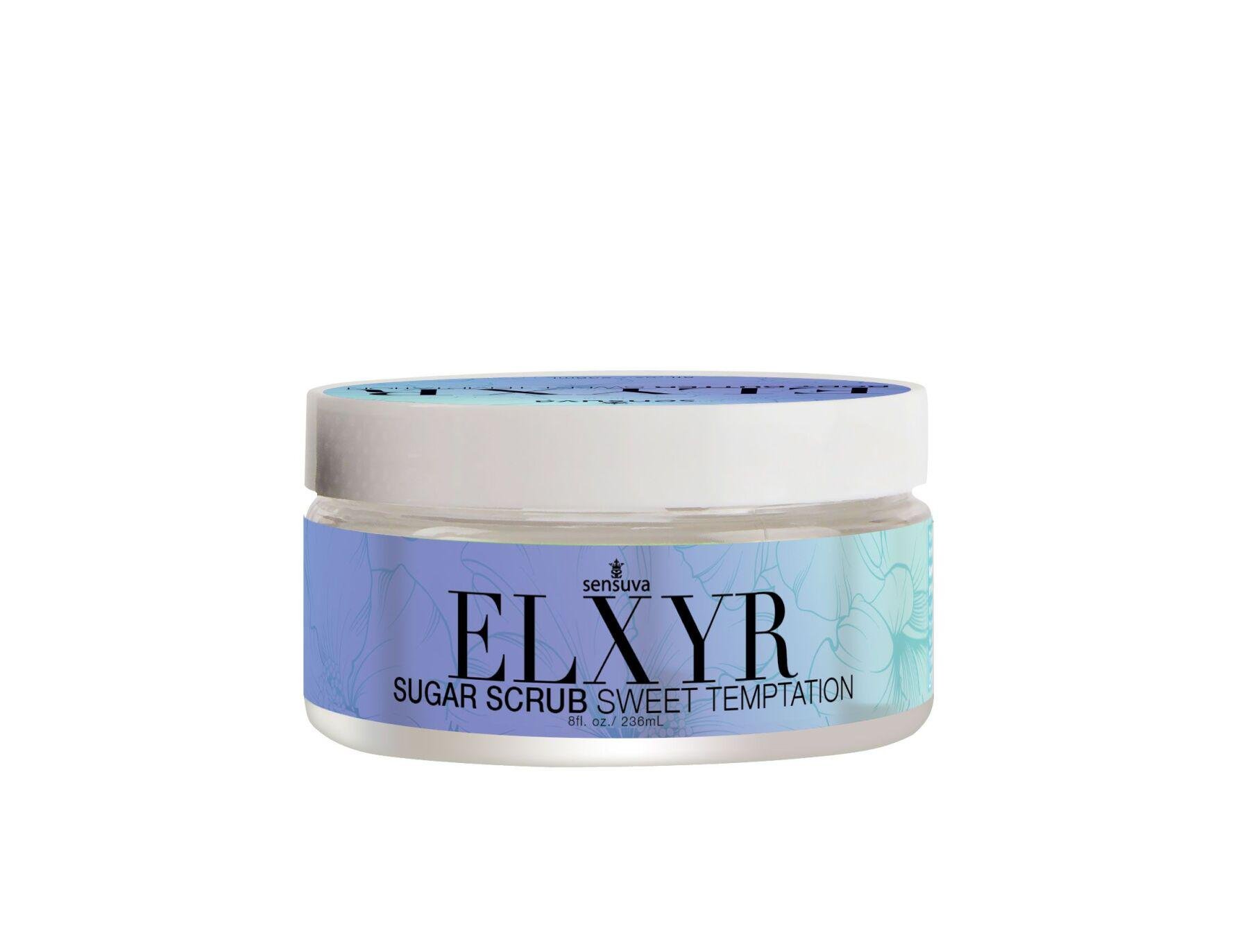 Скраб для ніг Sensuva ELXYR Sugar Scrub-Sweet Temptations 236 мл