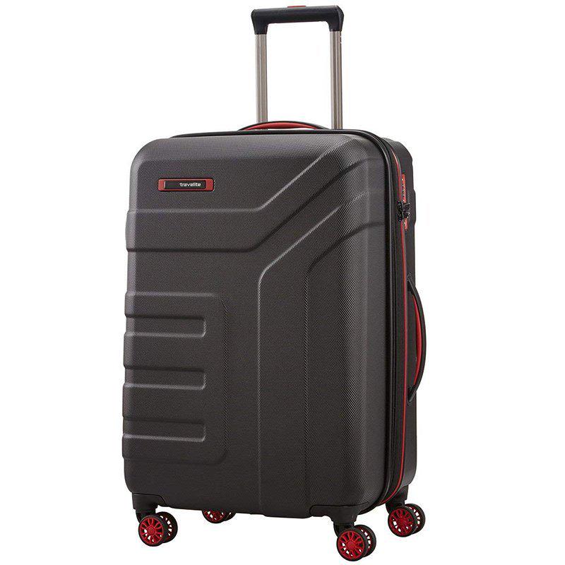 Валіза на 4 колесах Travelite Vector M 79/91 л Black (TL072048-01) - фото 2 Валіза на 4 колесах Travelite Vector M 79/91 л Black (TL072048-01) - фото 2