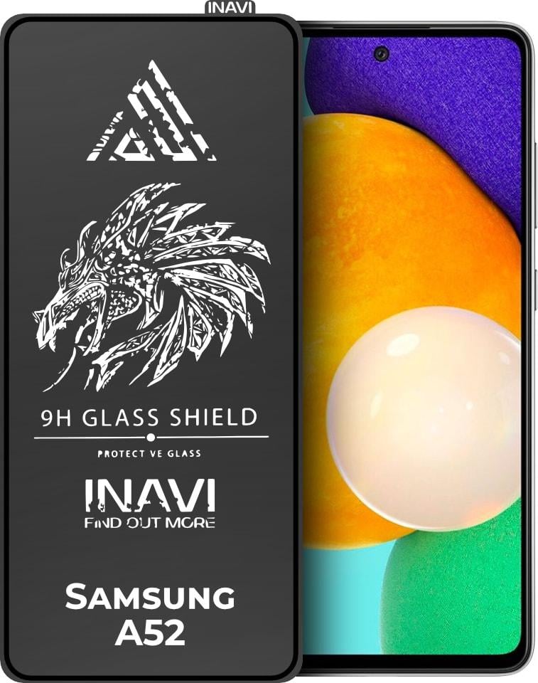 Защитное стекло INAVI Samsung Galaxy A52 A525 (Full Glue) Защитное стекло INAVI Samsung Galaxy A52 A525 (Full Glue)