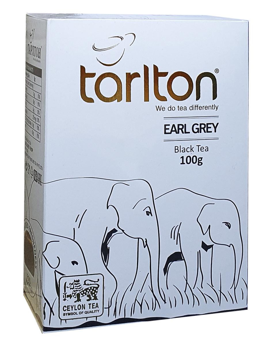 Чай черный Tarlton Earl Grey с бергамотом 100 г (1546)