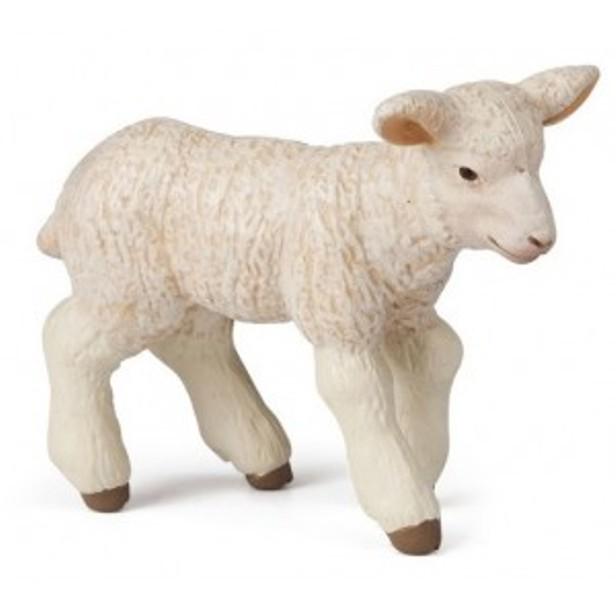 Фигурка игровая Papo Домашние Фермерские Животные Ягненок Мериноса 5,1х1,6х3,8 см (51047)